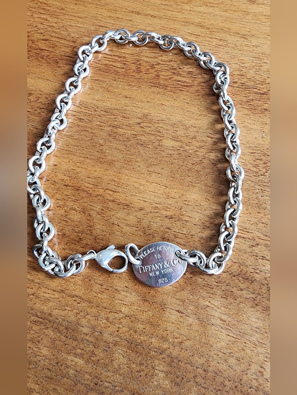 Tiffany & Co. Silver Chain Tag Necklace - Please Return To Tiffany Collection - Picture 9 of 9
